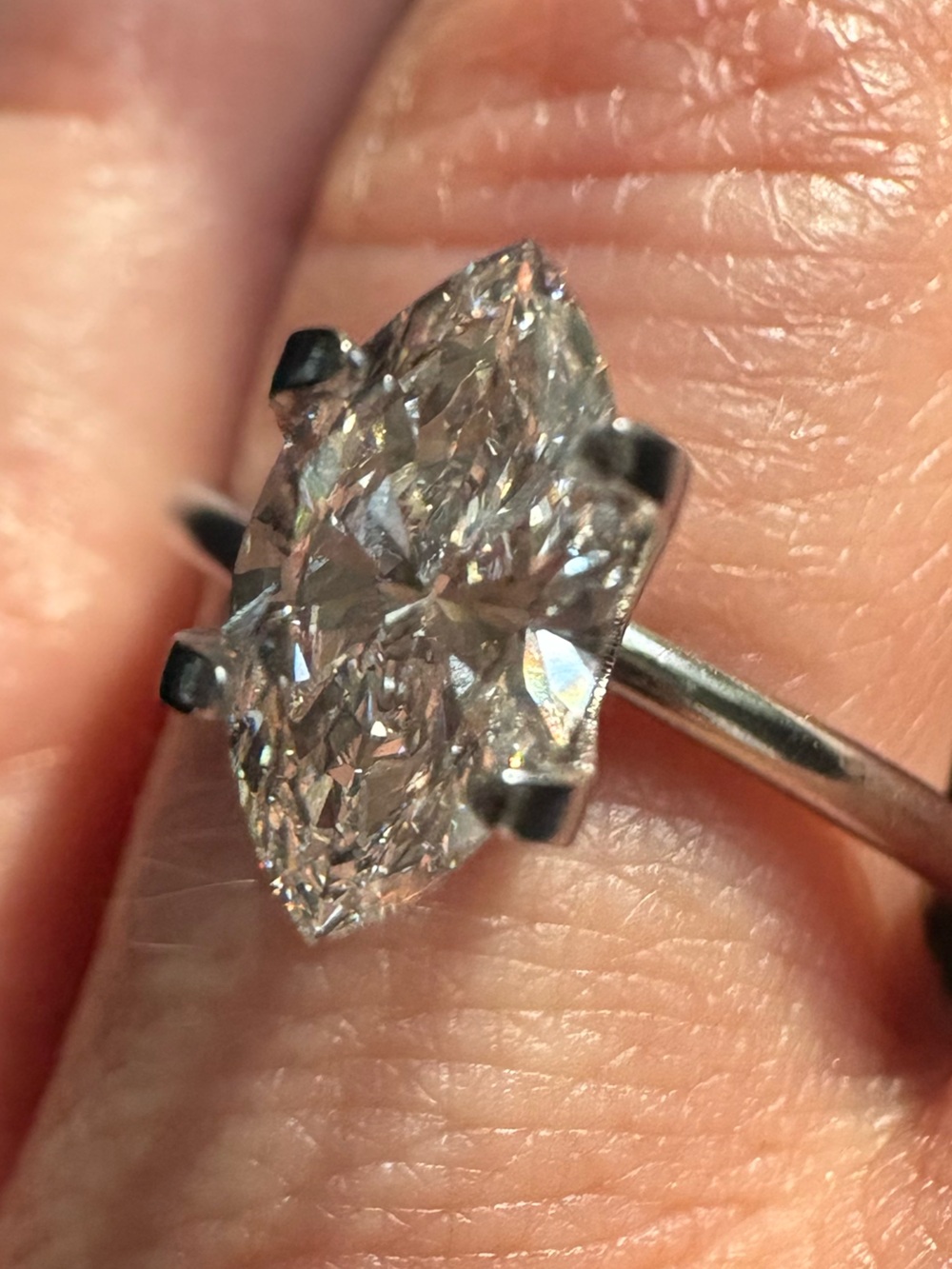 1.05 CARAT Marquise-Cut LOOSE Lab Diamond